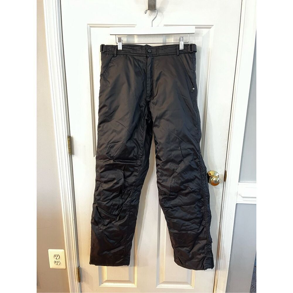 32 Fieldsheer Black Quilted Motorcycle Pant sz M EUC